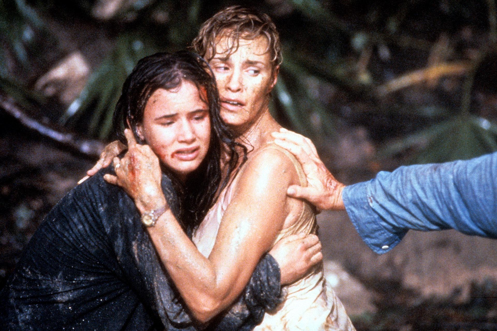 Джульетт Льюис и Джессика Лэнг в фильме &laquo;Мыс страха&raquo; (1991)