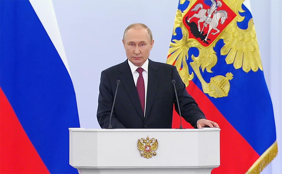 Путин обвинил англосаксов во взрывах на Северных потоках