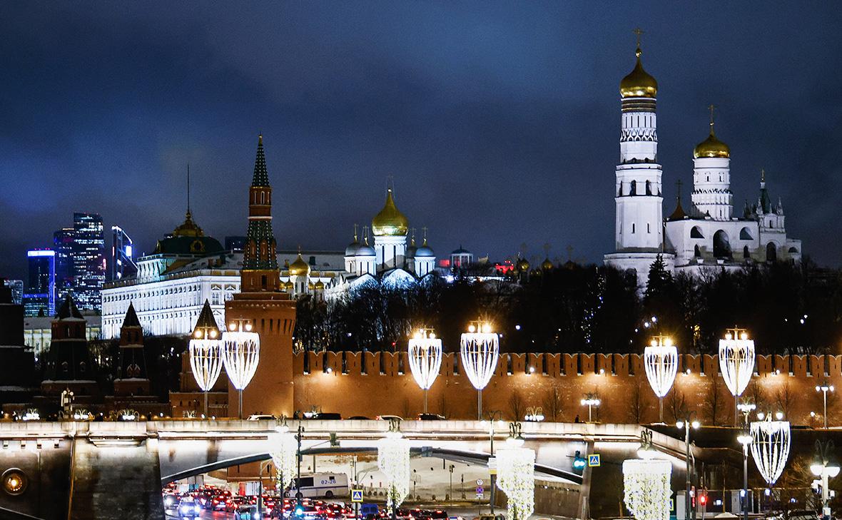 Вид на Кремль, Москва