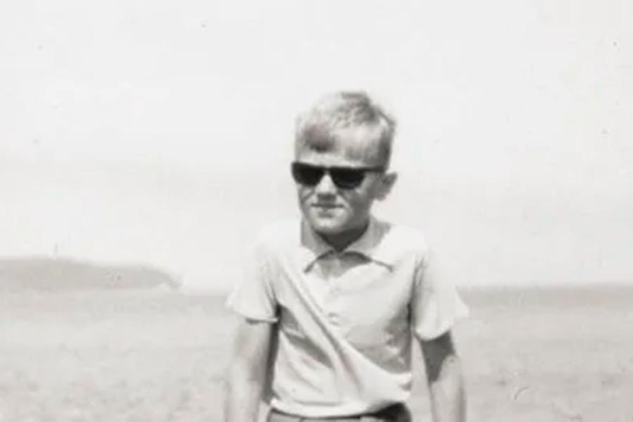 Дональд Туск в детстве