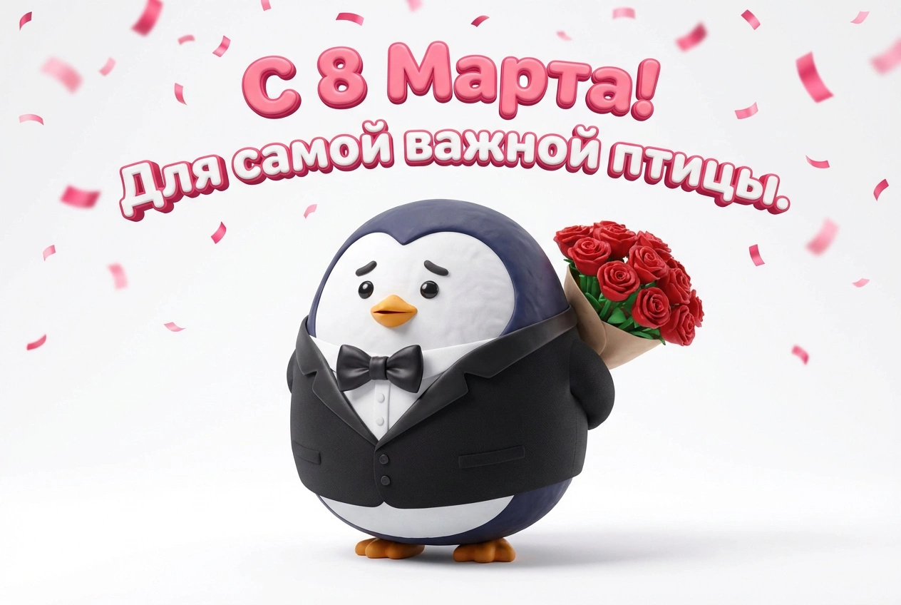 Открытки на 8 Марта: 20 вариантов для поздравления близких и знакомых