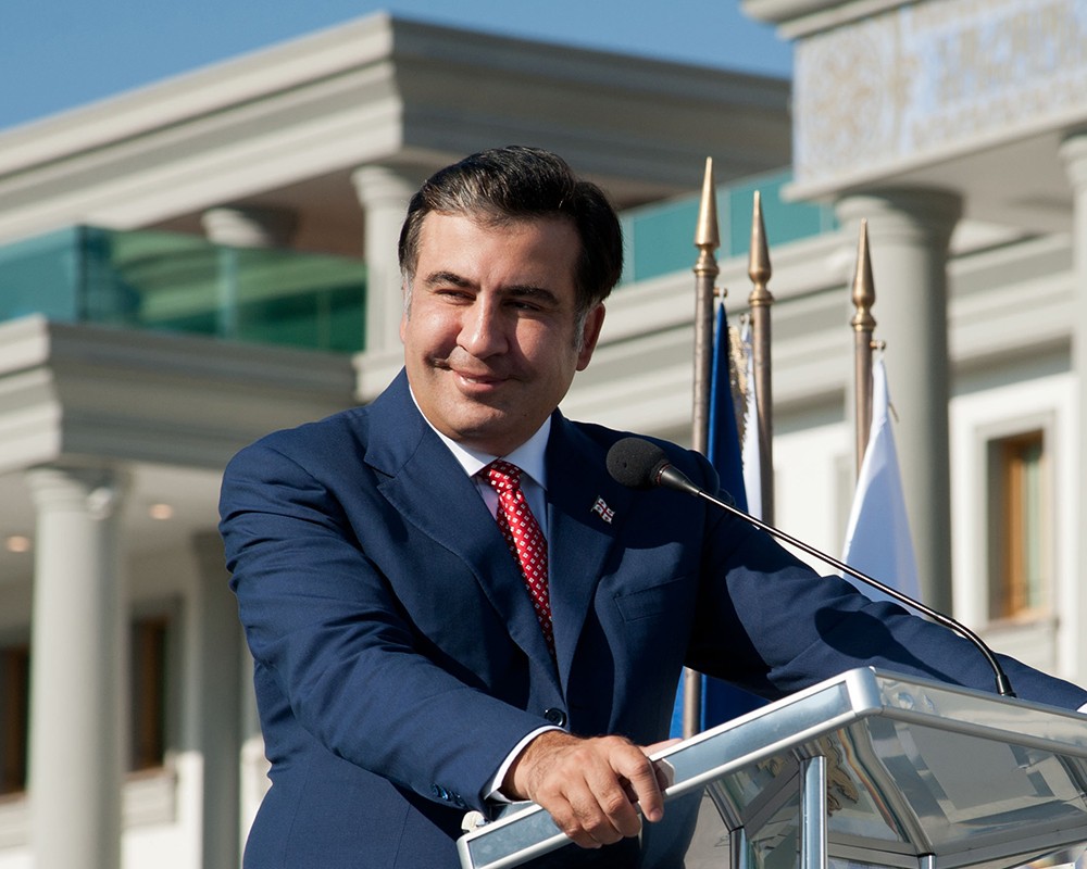 экс-президент Грузии Михаил Саакашвили 