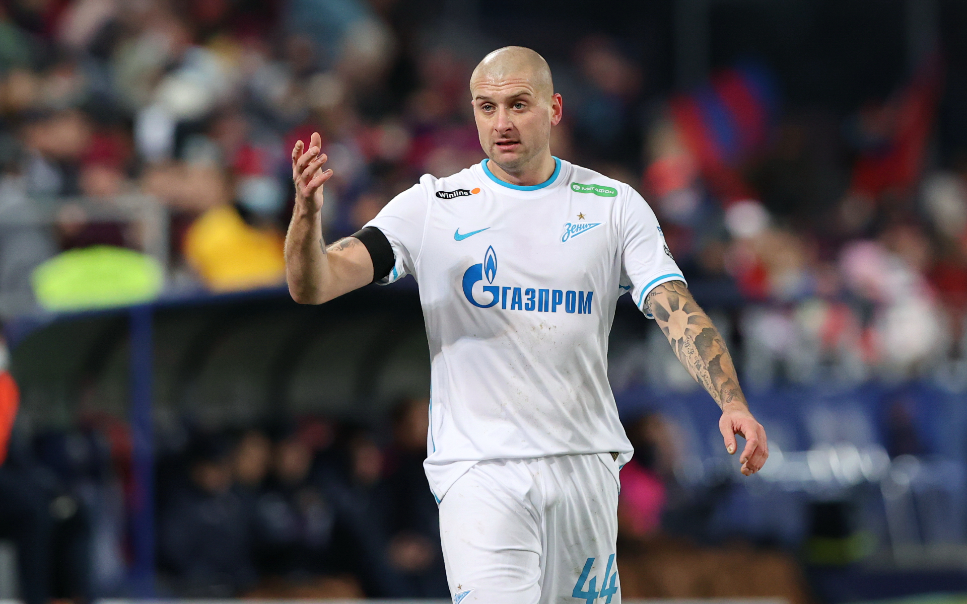 Украинский футболист «Зенита» не попал в заявку на матч РПЛ с «Рубином»