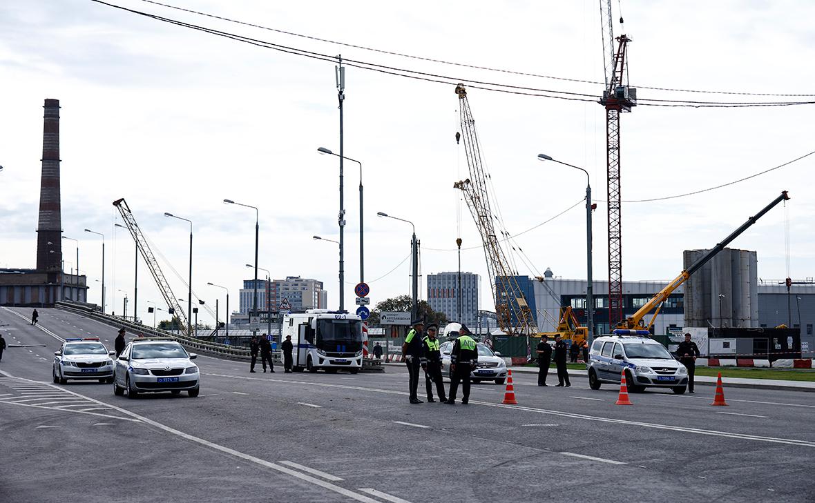 В Москве после удара дрона перекрыли движение по проспекту Лихачева — РБК