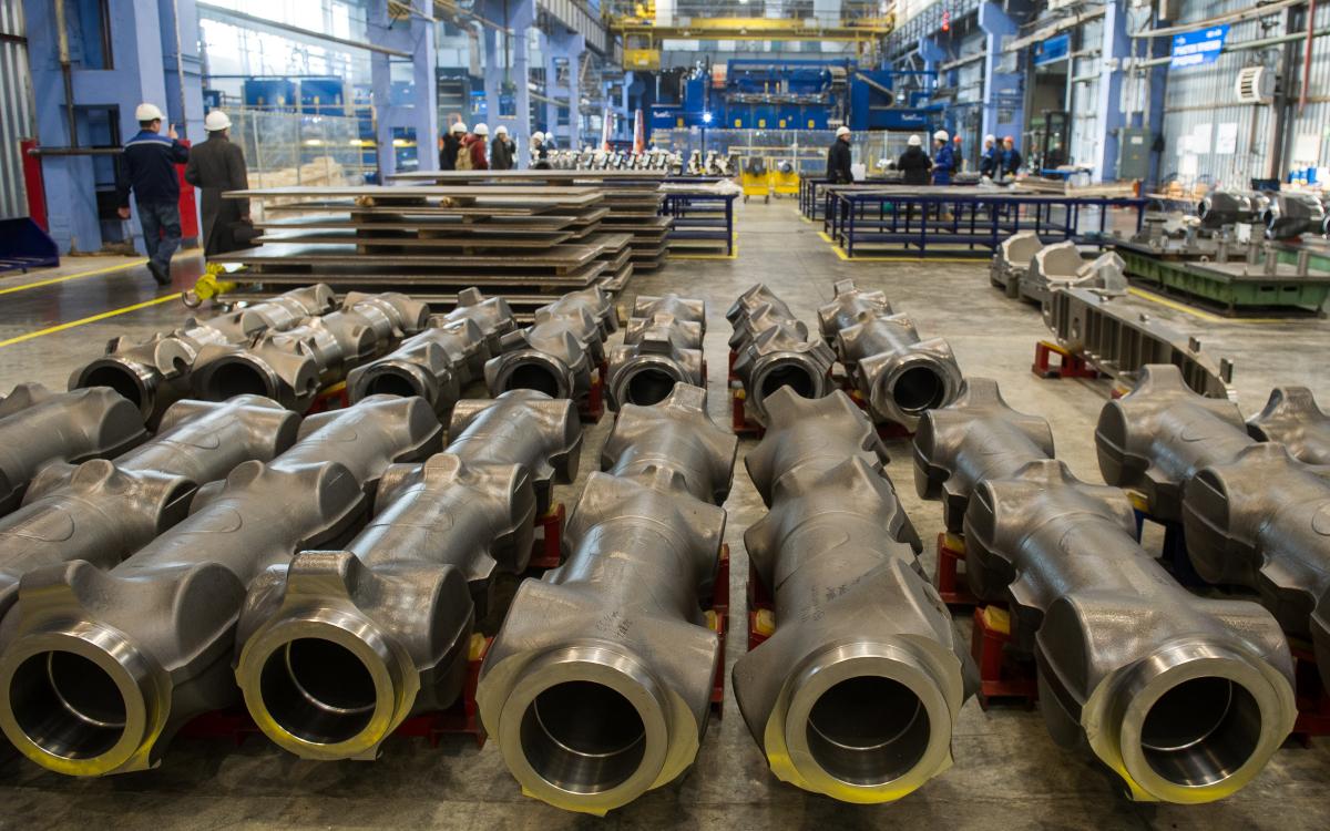 Продукция из титана, готовая к отправке заказчикам. ВСМПО Ависма. Верхняя Салда