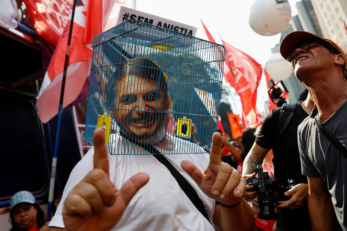 Поводом для демонстраций стало продвижение в парламенте двух законопроектов: один усложняет аресты и возбуждение уголовных дел в отношении парламентариев, а второй&nbsp;&mdash; проект помилования Болсонару и его ближайших сторонников.