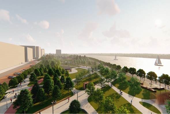Строительство новой набережной в Краснодаре начнется в 2020 году