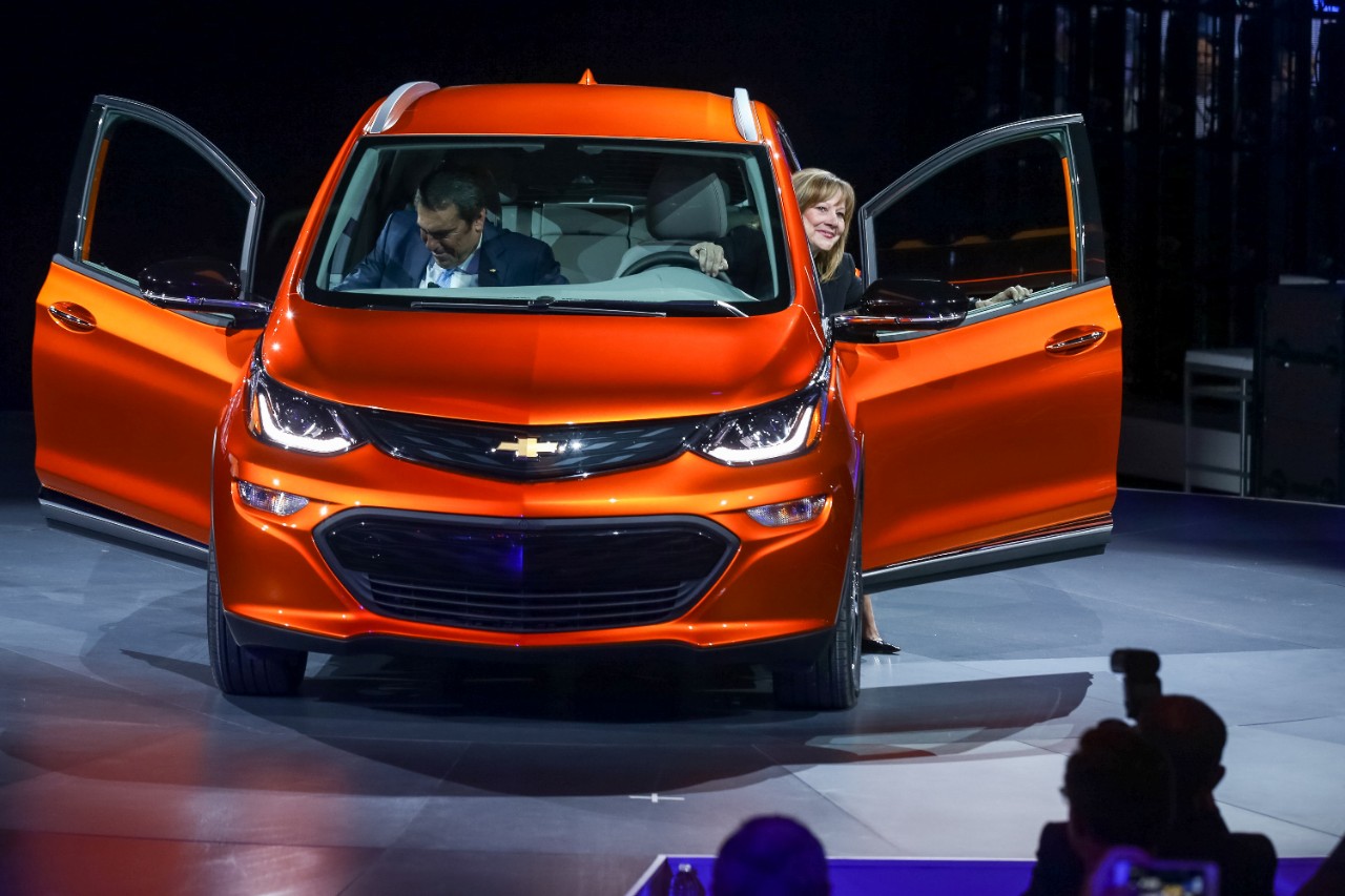 Электромобиль Chevrolet Bolt