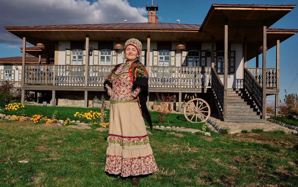 Женщина в семье казаков занималась домашним хозяйством, фото: этнографический музей &laquo;Тихий Дон&raquo;

