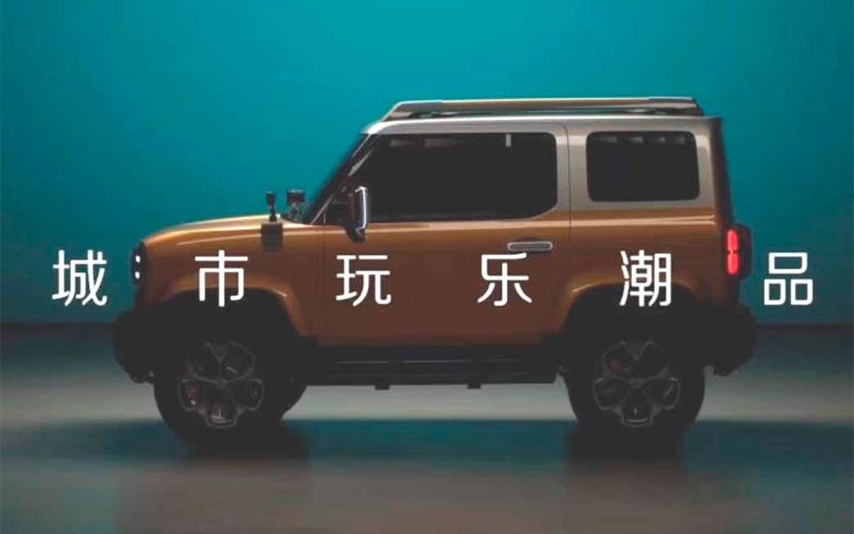 В Китае разработали внедорожник в стиле Suzuki Jimny. Видео