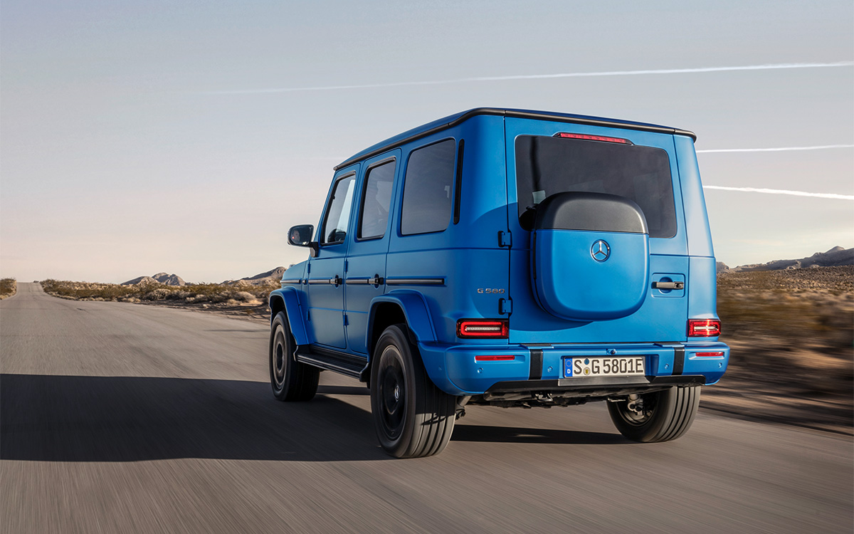 Mercedes-Benz G-Class EQ Technology