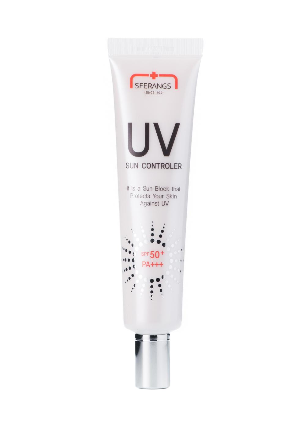 Солнцезащитный крем UV Sun Controler SPF 50+, Sferangs, 6070 руб. (салон красоты «Мильфей»)