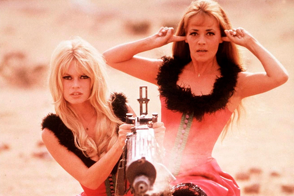 Брижит Бардо и Жанна Моро в фильме «Вива, Мария!» (1965)