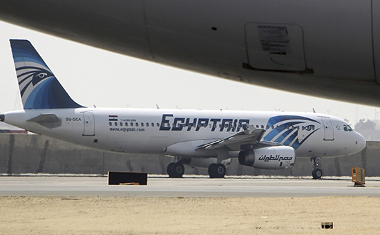 Cамолет авиакомпании EgyptAir, сентябрь 2013 года



