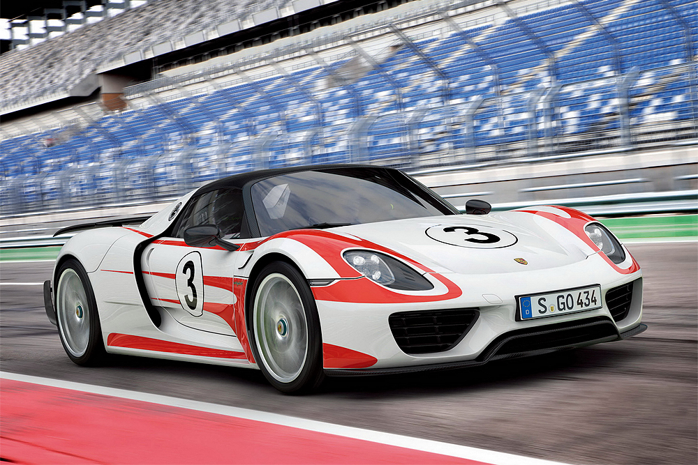 Самый быстрый гибридный Porsche 918 выпустят ограниченной серией