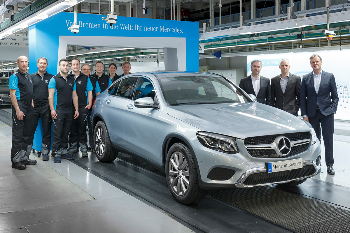 Mercedes-Benz приступил к производству GLC Coupe 