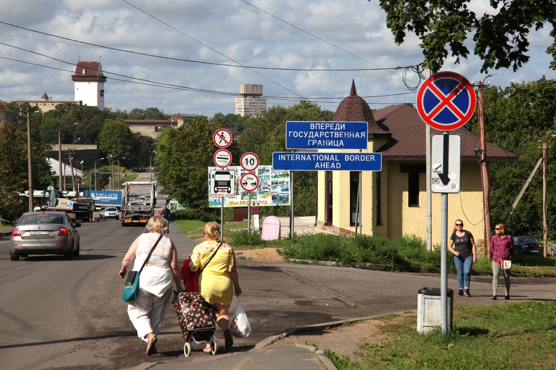 На границе с Эстонией проведут эксперимент для привлечения туристов — РБК