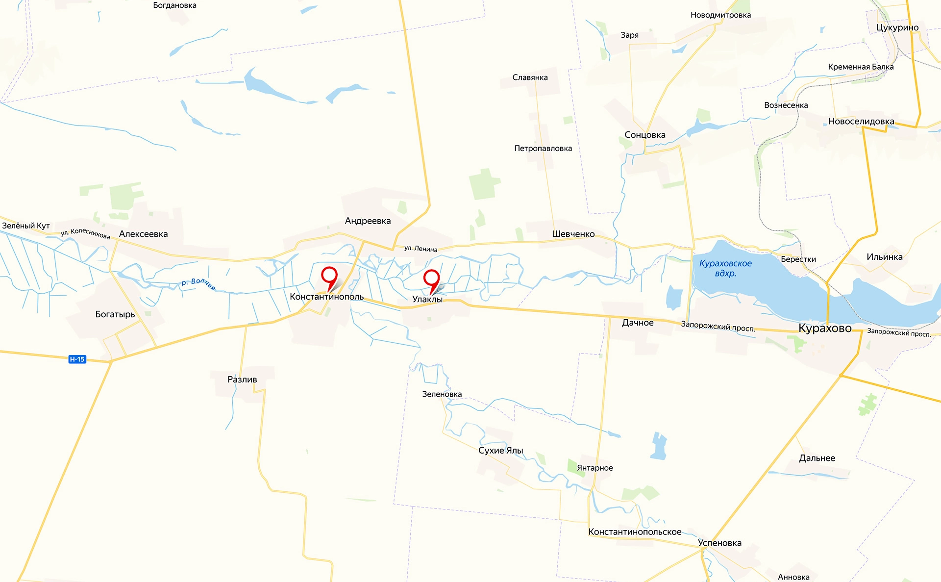 сервис «Яндекс.Карты»