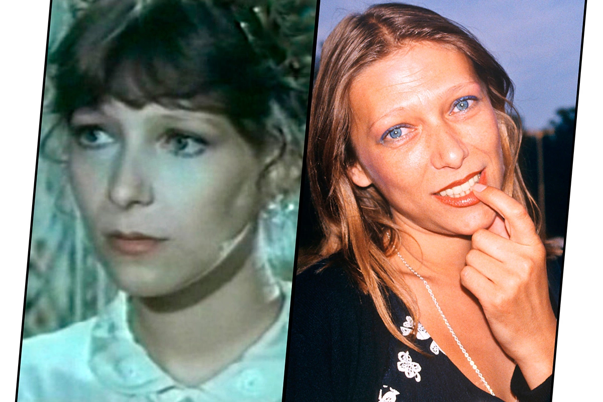 Елена Майорова в 1984 и 1997 годах