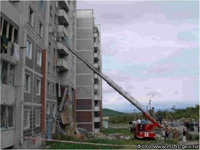 В г.Амурске при взрыве бытового газа погибли 2 человека 