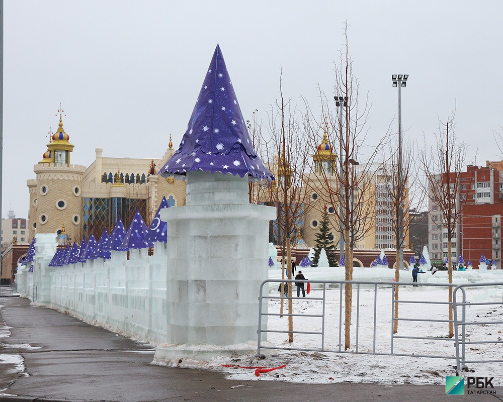 Казань, утро 1 января.