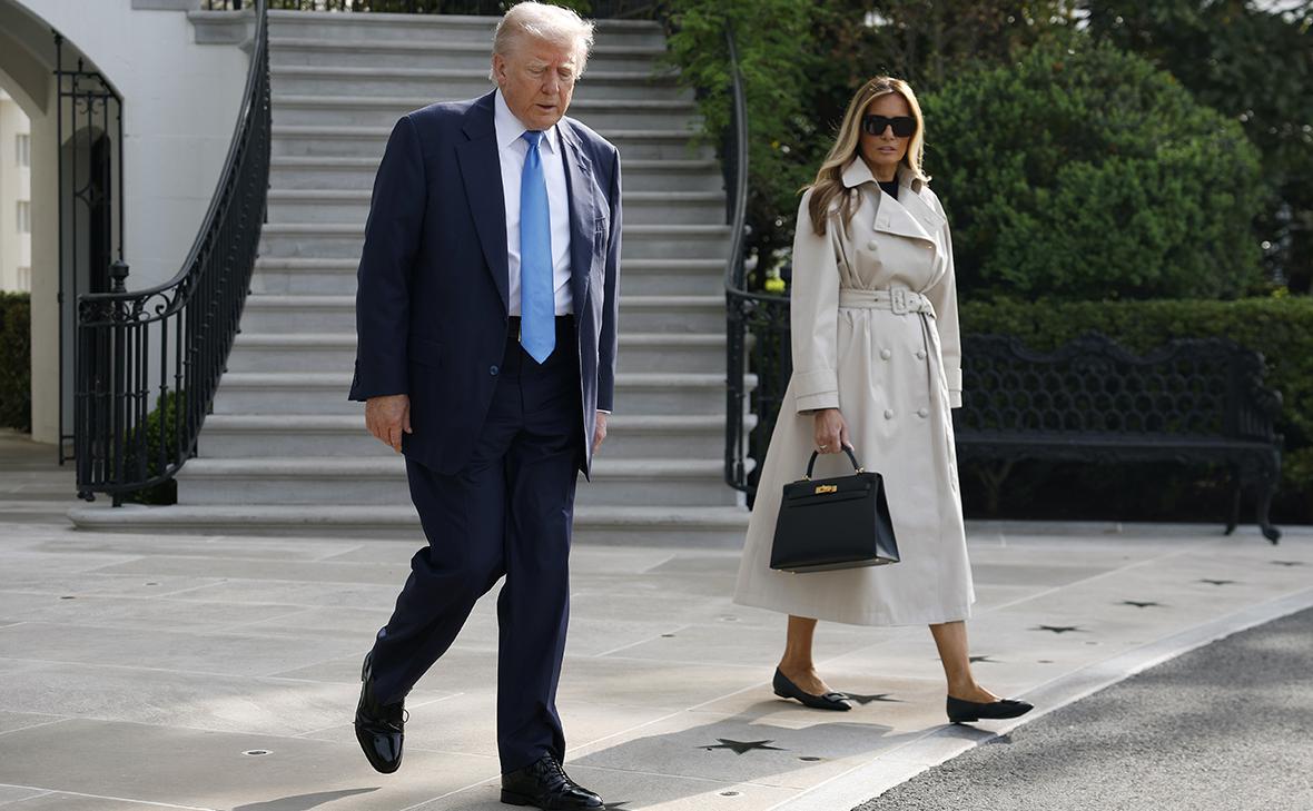 Дональд и Мелания Трамп