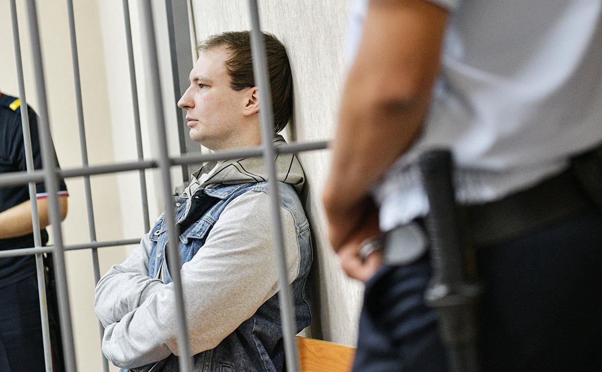 Роберт Гилман на заседании в Центральном районном суде Воронежа, сентябрь 2024 года