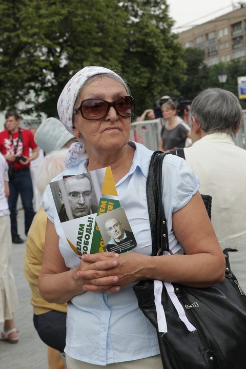 Митинг в честь юбилея М.Ходорковского