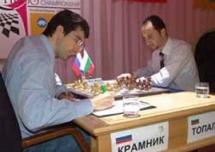 Крамник сравнял счет в матче с Топаловым