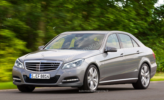 Mercedes освежит внешность E-класса в 2013 году 
