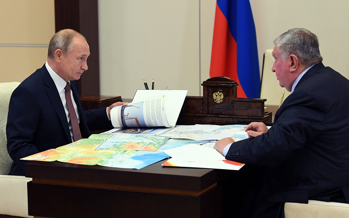 Глава «Роснефти» попросил Путина помочь с дорогами для нового завода