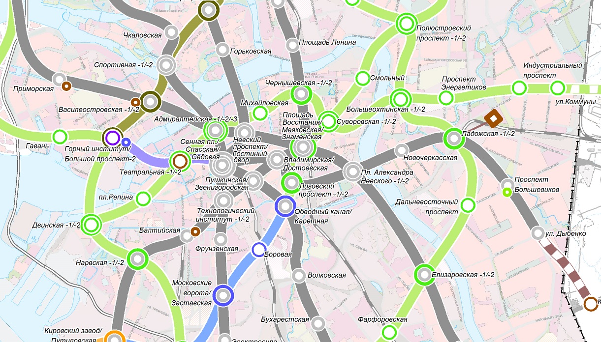 В Петербурге обсуждают планы строительства метро до 2045 года — РБК