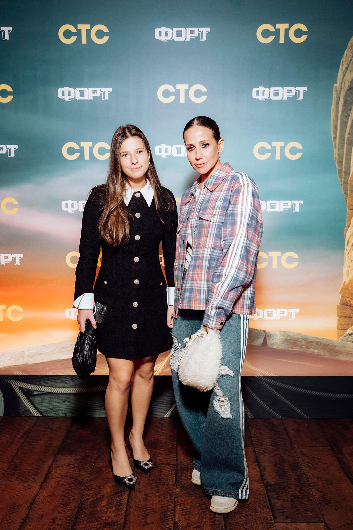 Юлия Барановская с дочерью Яной Аршавиной