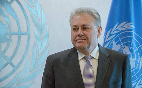 Постоянный представитель Украины в ООН Владимир Ельченко
