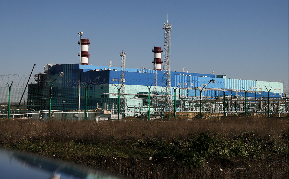 Строящаяся Симферопольская ТЭС


