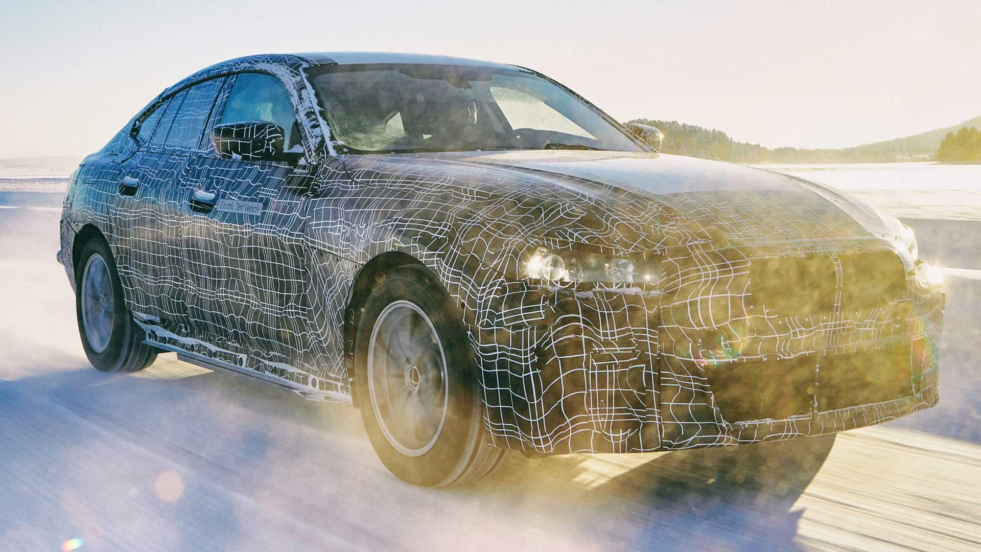 Новый электроседан BMW получит агрегат с отдачей «турбовосьмерки»