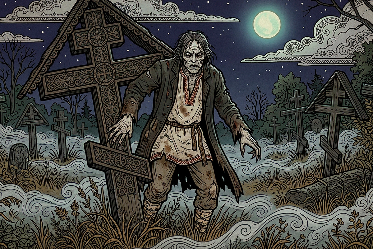 Упырь — один из самых пугающих персонажей славянской нечисти