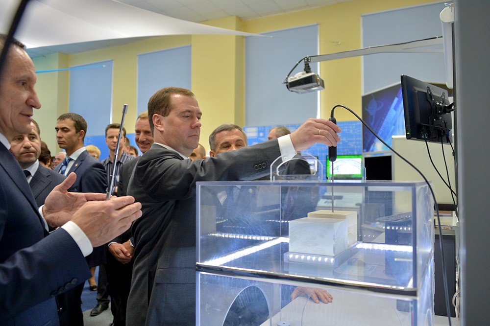 Визит Дмитрия Медведева в Казань