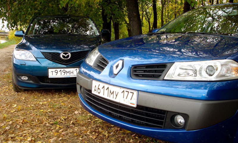 Renault Megane сразился с новой Mazda 3