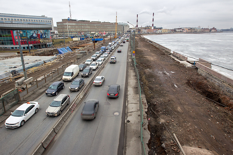 Реконструкция Синопской набережной в&nbsp;Петербурге