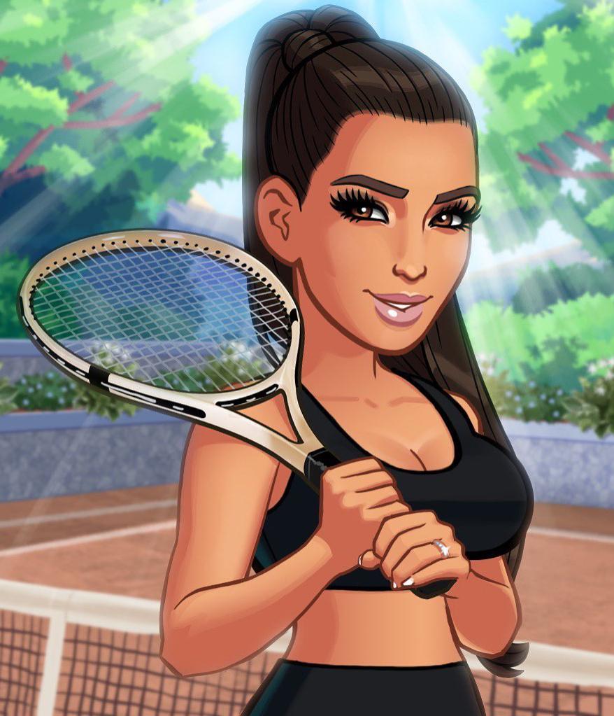 Аватар Ким Кардашьян в игре Kim Kardashian: Hollywood