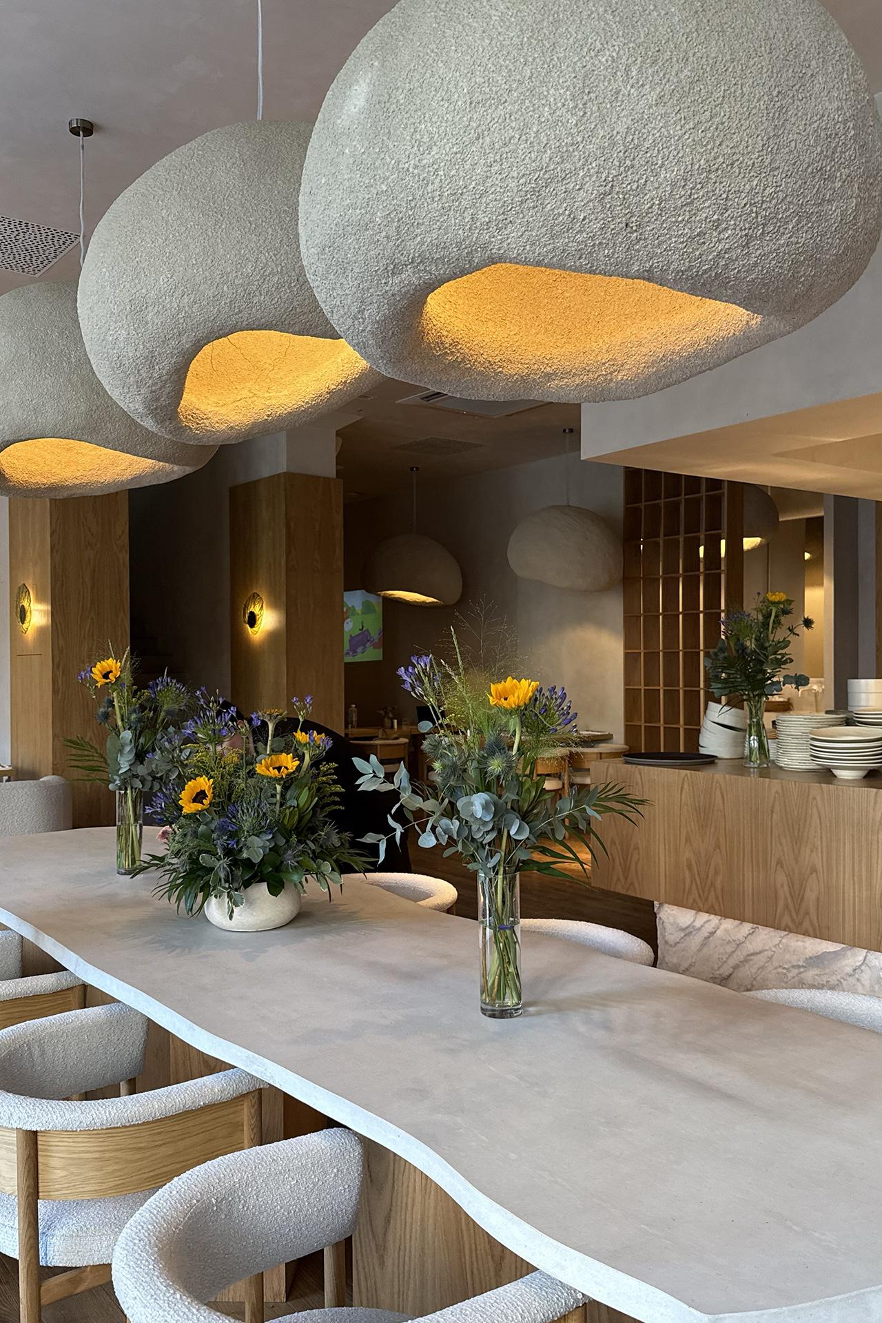 Интерьер кальянной сети «Мята»