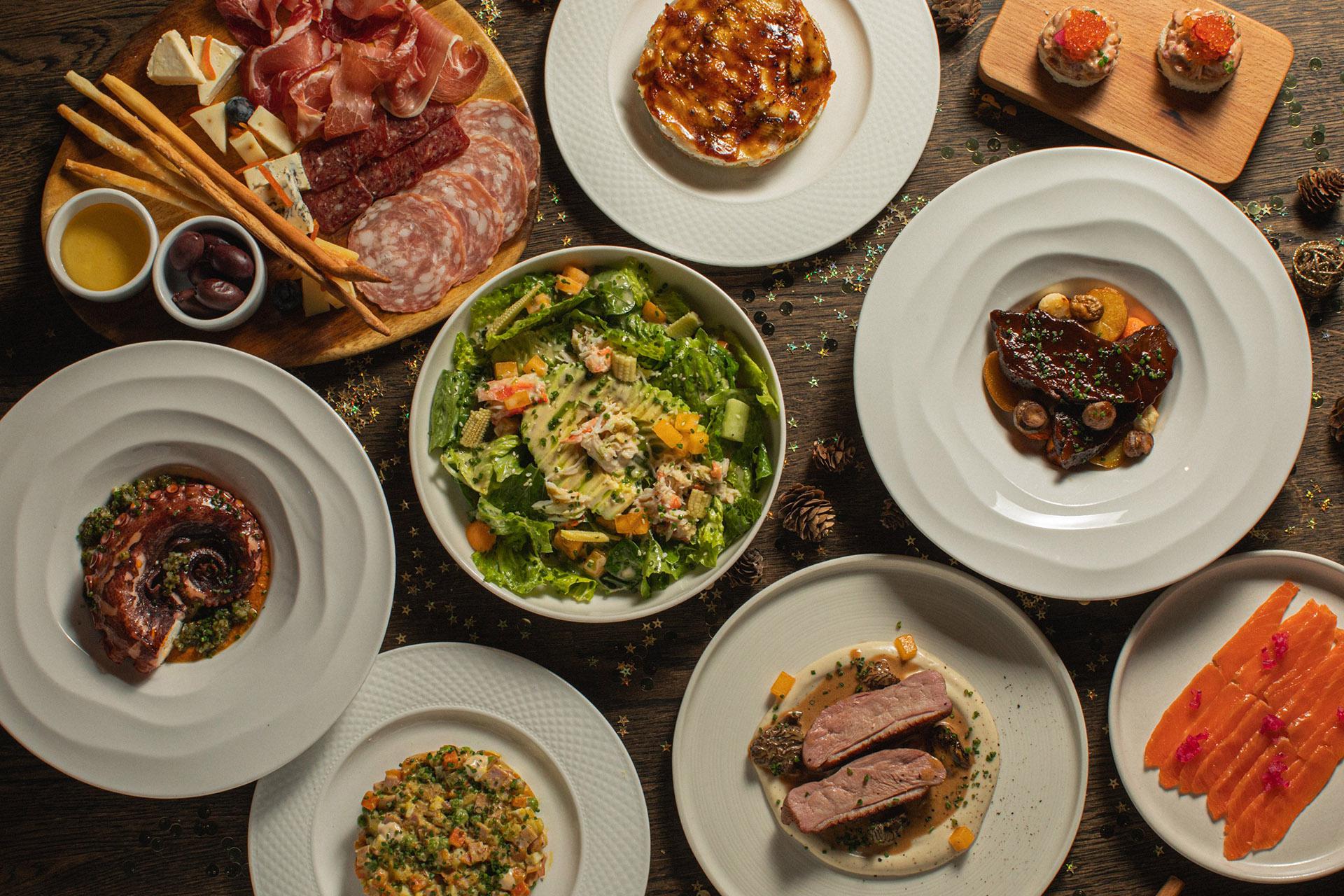 Блюда из меню ресторана&nbsp;Blush