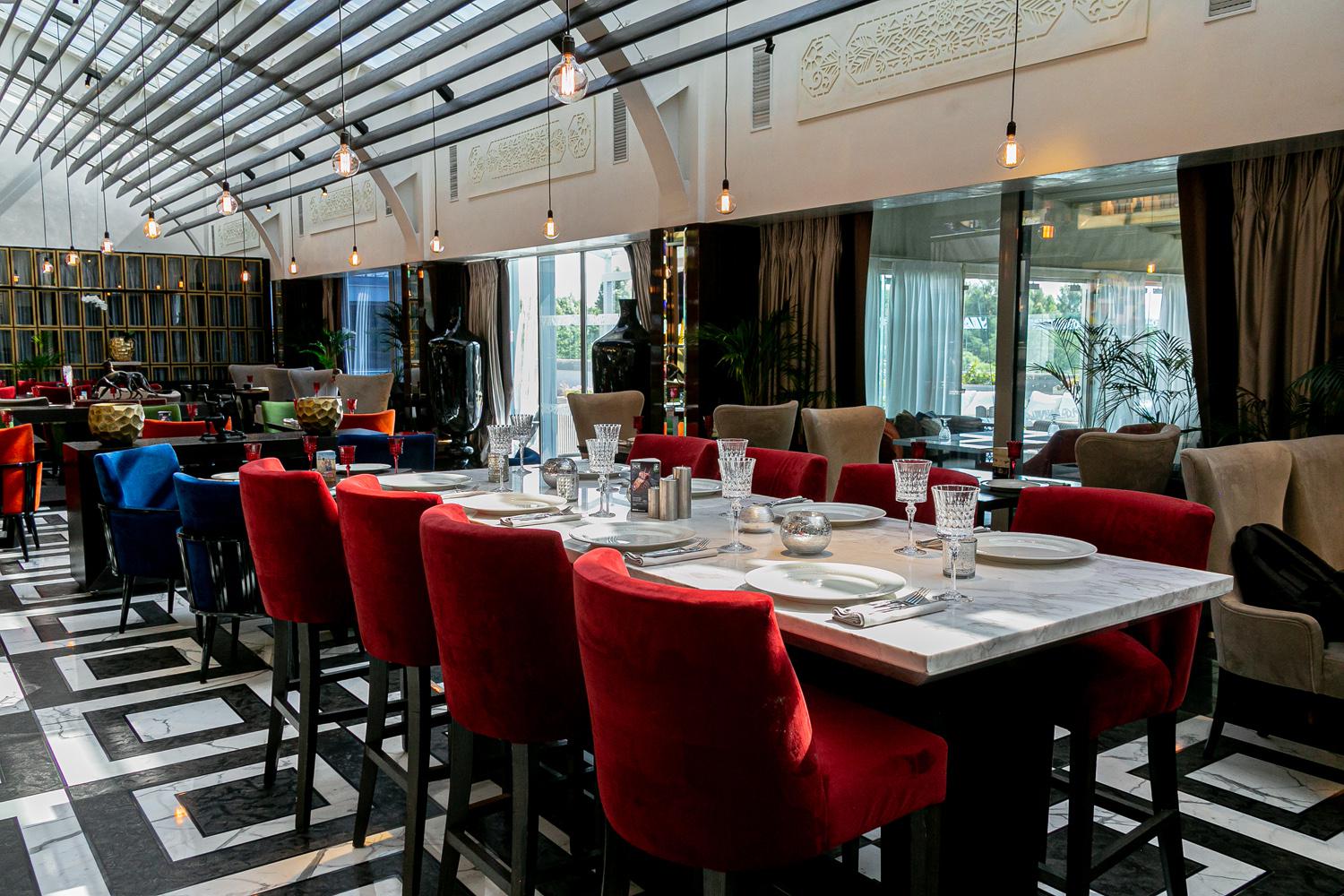 Интерьер ресторана «Блок»