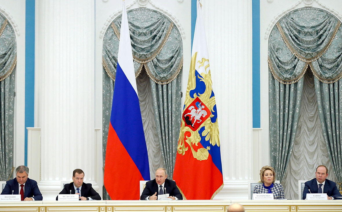 Владимир Путин на заседании Совета по стратегическому развитию и национальным проектам
