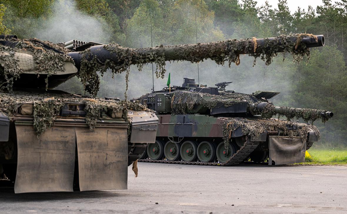 Германия и Дания передали на Украину 10 дополнительных танков Leopard