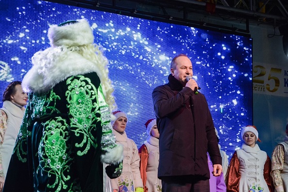 Кушнарев — Деду Морозу: «Хочу, чтобы Ростов был лучшим городом в России»