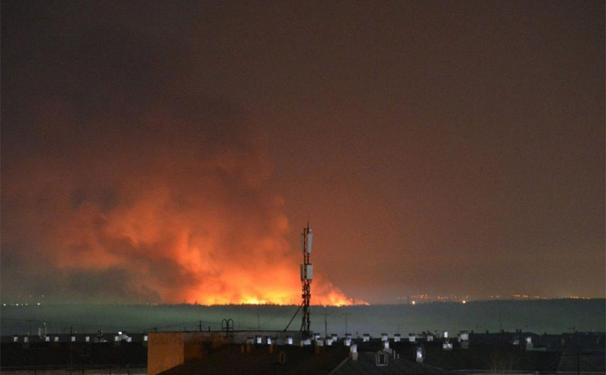 Пожар в исправительной колонии № 15 в Ангарске