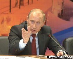 В.Путин отчитал чиновников за "неритмичное" финансирование Кавказа