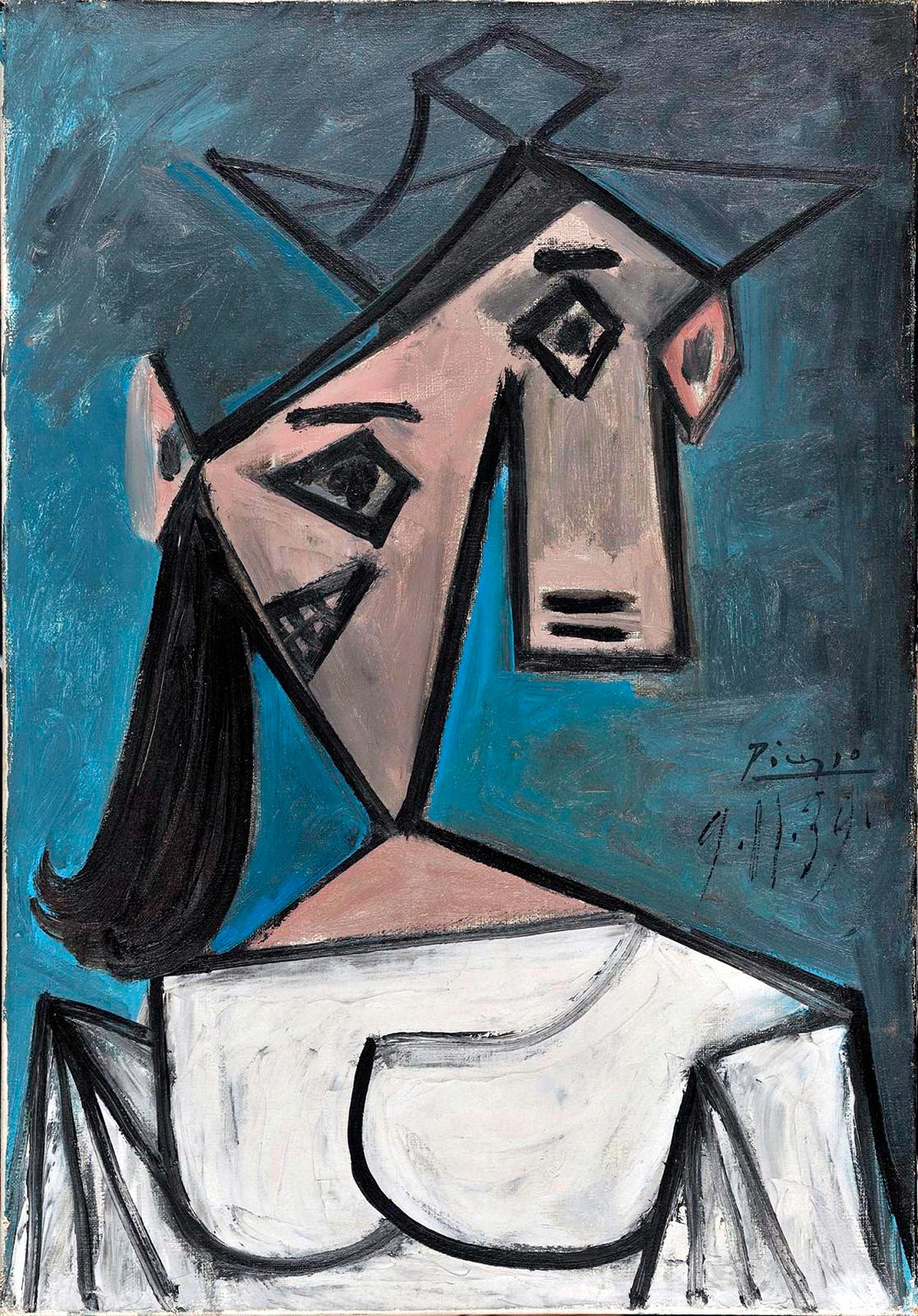 Голова женщины Пикассо 1939